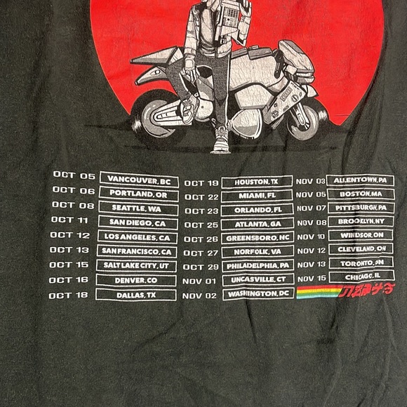 Coadm Logic Tour T-Shirt 2019 Tour Merch Tee anime cartoon rapper Logic shirt M - Picture 3 of 7